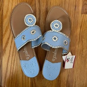 PALMS Carolina Blue Jack Roger Style Sandals